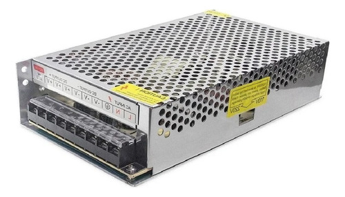 Fonte Chaveada Eletrônica 5v 40a 200w 110/220 Motor Elétrico