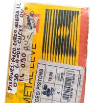 Comprar Pistones Aveo Corsa Chevy Lanos Nubira 1.6 030 Metal Leve 