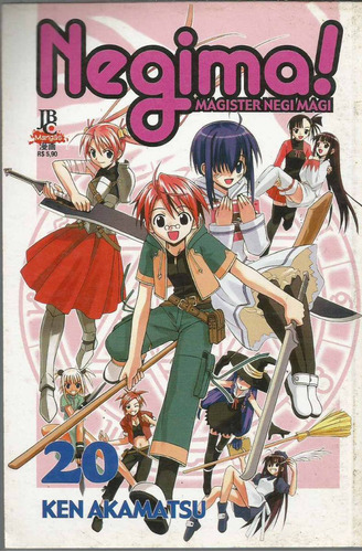 Manga Negima ! Nº 20 - Jbc - Bonellihq 