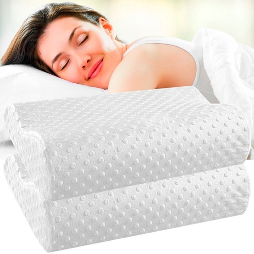 2 Almohadas Space Memory Pillow Ortopedicas Indeformables 