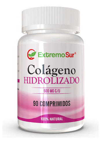 Colageno Hidrolizado 500 Mg 90 Cap. Extremo Sur