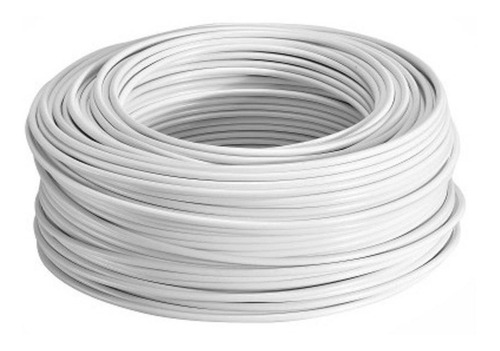 Cable Thhw Número 8 100m Blanco Pvc 90° 