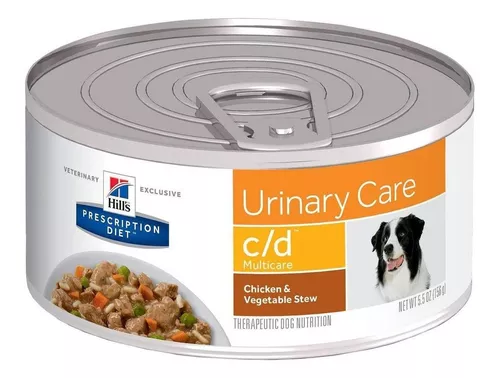 Destello Gorrión Espíritu Alimento Hill's Prescription Diet Urinary Care c/d Multicare para perro  senior todos los tamaños sabor pollo y vegetales en lata de 5.5oz |  MercadoLibre