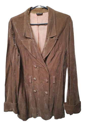 Trench Saco H&g, Gamusa, Talle M, Impecable, Leer Descripc.