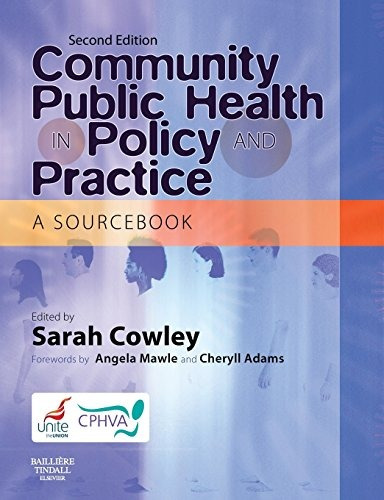 Libro Community Public Health In Policy And Practice: A So