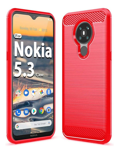 Funda Tpu Para Nokia 5.3, Tecnología De Absorción De Impacto