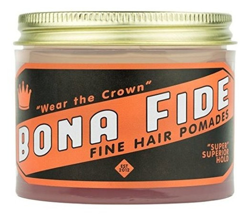 Bona Fide Pomade,  Super  Superior Hold, 4 Oz