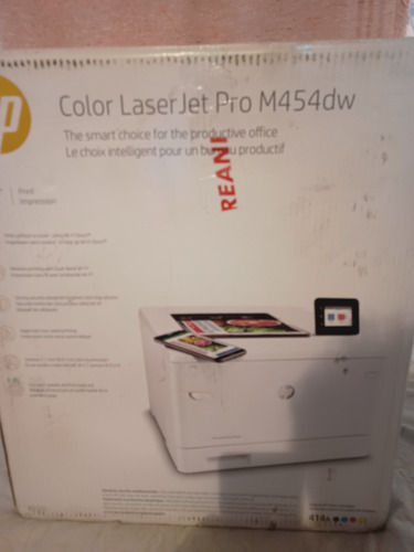 Impresora Multifunción  Toner Hp M454dw