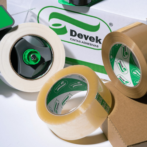 Cinta Empaque Transparente Devek Mod 810 Hotmelt 48 X 50m Embalaje
