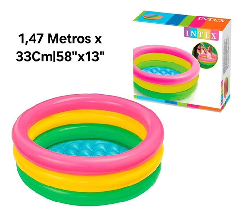 Piscina Inflable Intex Multicolor Niños 