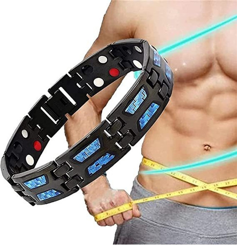 Pulsera De Terapia Magnética Fit Plus De 22 Cm Ajustable