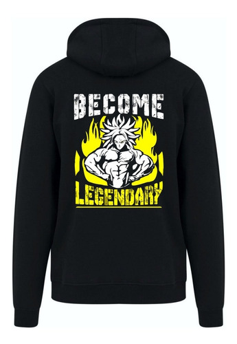 Campera Dragon Ball Z - Broly - Anime/comic/cnc