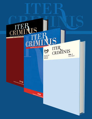 Libro Iter Criminis No. 08 Quinta Epoca Original