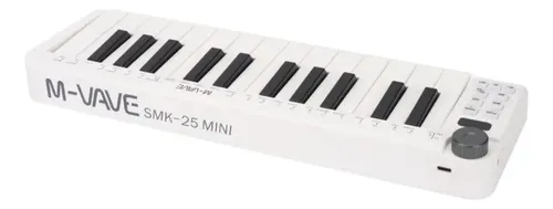 Mini Teclado M-vave Mini Controlador Midi 25 Teclas Smk25