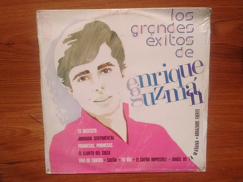 Los Grandes Éxitos De Enrique Guzmán. Disco Lp Cbs