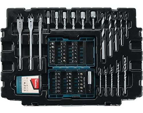 Juego Makpac 100 Piezas Multiusos Makita B45375