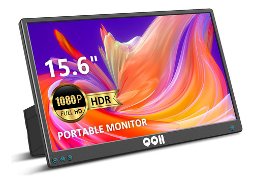 Qqh Monitor Portatil Para Laptop, Monitor De Computadora Por