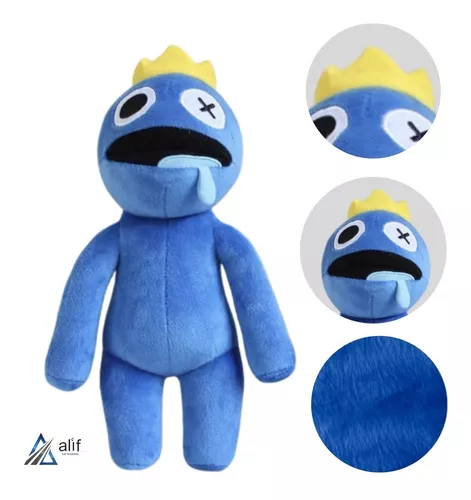 Rainbow Friends Babão Blue Jogo Roblox 30 Cm Pelúcia