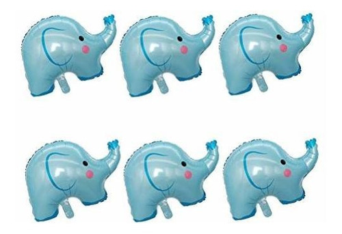  Globos Elefante Azules Para Baby Shower