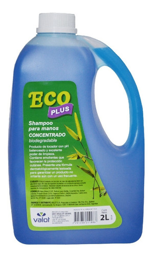 Jabón Líquido Para Manos Concentrado X 2lts | Valot Oficial
