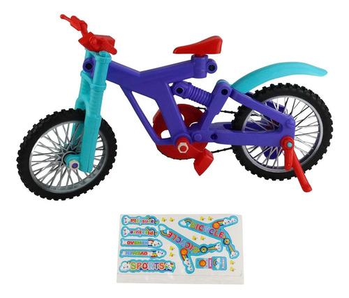Brinquedo Bicicleta Monta E Desmonta Com Acessórios Color