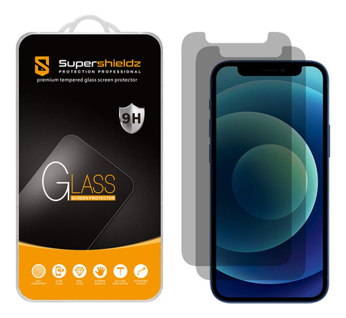 Supershieldz - Protector De Pantalla De Vidrio Templado Anti