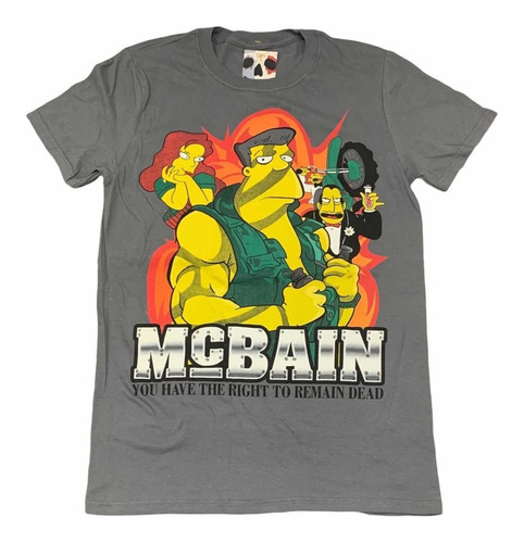 Playera Obzeno Mcbain Simpson ¡envío Gratis!