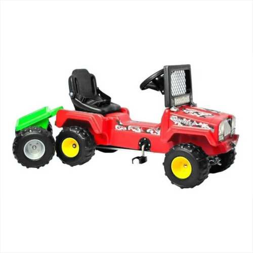 Imagen 1 de 2 de Mini Jeep A Pedal Cuatriciclo Tractor Todo Terreno B1