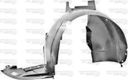 Guardafango Delantero Citroen C3 1.4 2002 2005 Der 4x2