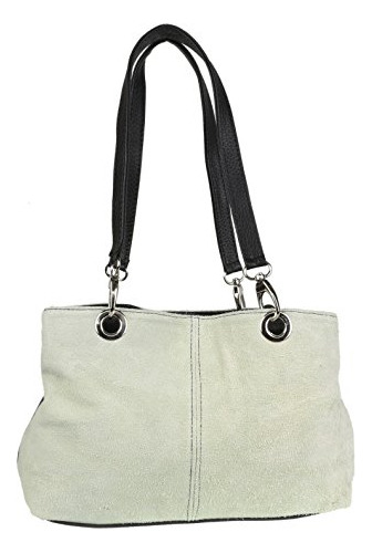 Bolsos Femeninos Suede Italiano Bolsa Blanca