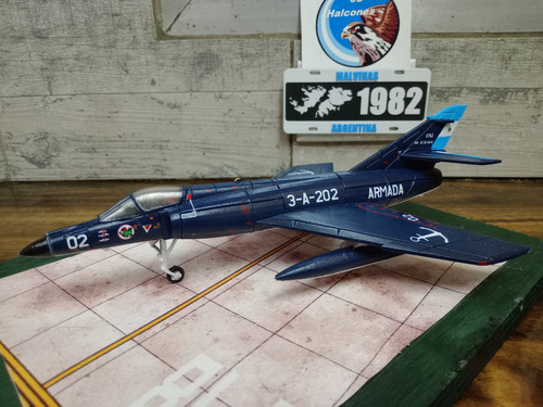Maqueta Para Armar Avión Super Étendar Esc. 1/48 Malvinas
