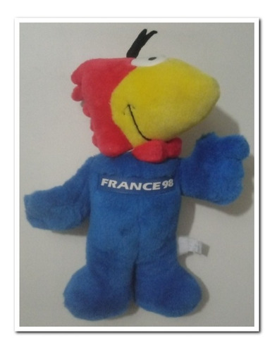Footix Mundial Francia 1998, 30x30 Cms. Aprox.