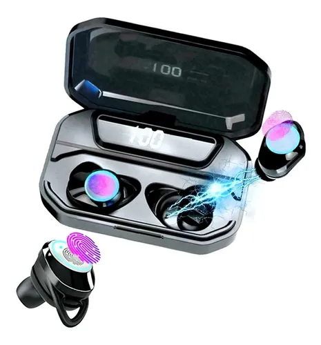Audifonos bluetooth 5.0 manos libres tws touch power bank hot sale