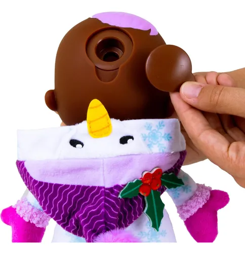 Muñeca De Bebé 23 Cm Lágrimas Reales Pijama Muñeco Nieve