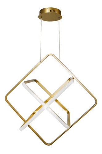 Pendente De Teto Square Prismático 3 Em 1