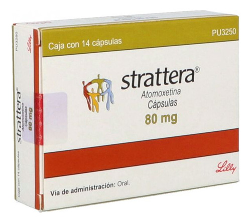 Strattera 80 Mg Caja Con 14 Cápsulas