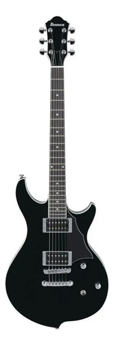 Guitarra eléctrica Ibanez DN300 de caoba black con diapasón de palo de rosa