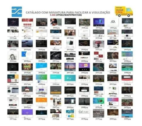 5.000 Sites Html5 ( Bootstrap & Css ) - Envio Imediato