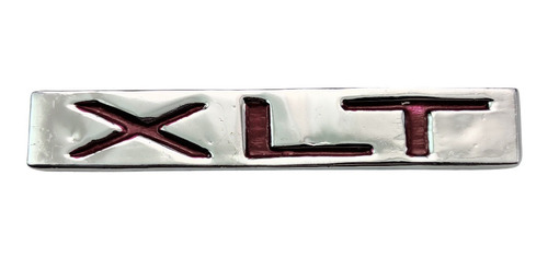 Emblema Xlt Metal Camioneta Clasica Antigua Placa Cromo