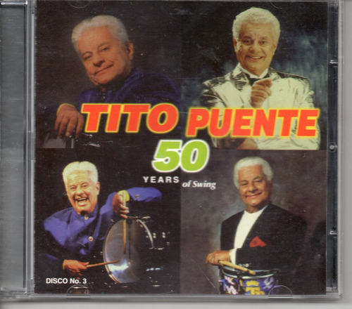 Tito Puente 50 Years Of Swing Tres Cd Ricewithduck (Usado)