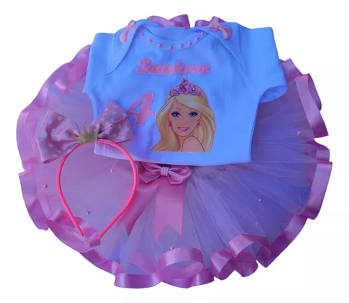 Roupa Da Barbie Mesversario Ou Aniversário Fantasia Barbie