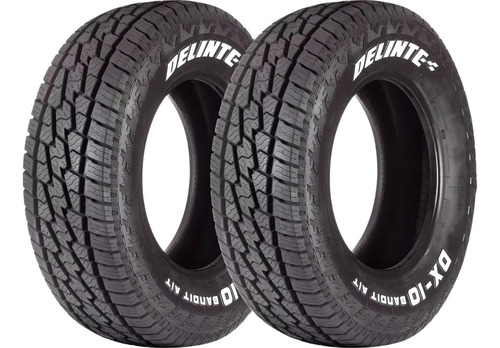 Kit de 2 pneus Delinte Mitsubishi L200 Pajero DX-10 P 265/70R16 121(1.450kg) 118(1.320Kg)