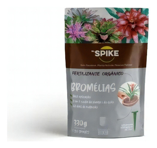 Fertilizante Orgânico Mr. Spike Bromélias Adubo