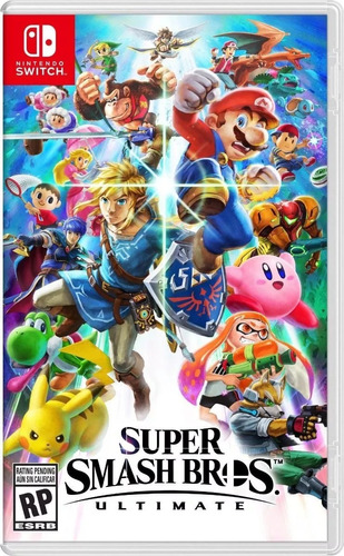 Jogo Nintendo Switch Super Smash Bros Ultimate Midia Física 