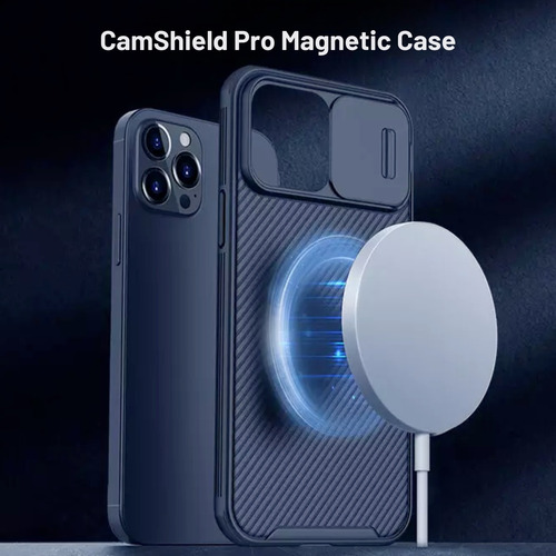 Capa Camshield Pro Magnetic Case Nillkin Para iPhone 15 Plus