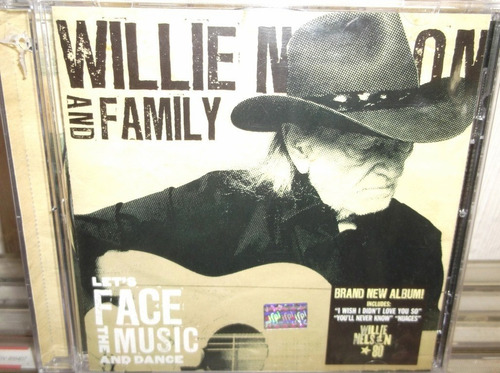 Willie Nelson Let's Face The Music And Dance Cd Nuevo