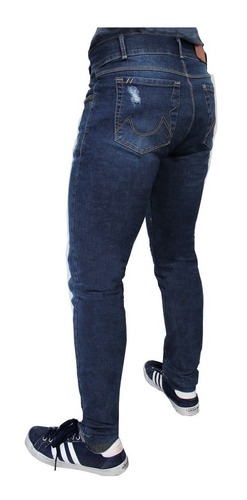 Pantalon Jeans Mezclilla Para Hombre Corte Slim Fit Mercado Libre