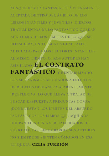 Libro El Contrato Fantastico. - Turrion Penelas, Celia