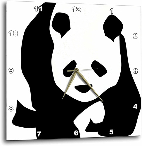 Dpp Reloj   Panda Animales Oso Pared Arte Lindo  Por  P...