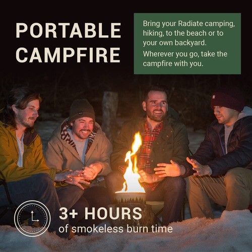Radiate Portable Campfire: The Original Go-anywhere Campfire